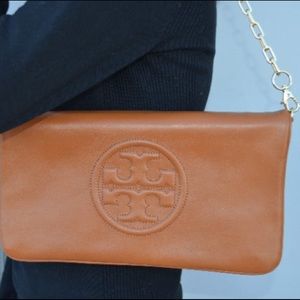Authentic Tory Burch Reva Bombe Clutch